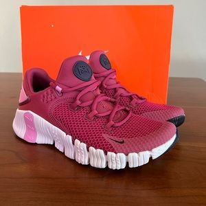 Nike Free Metcon 4 Rise/White/Cave Purple CZ0596-600 new womens shoes workout